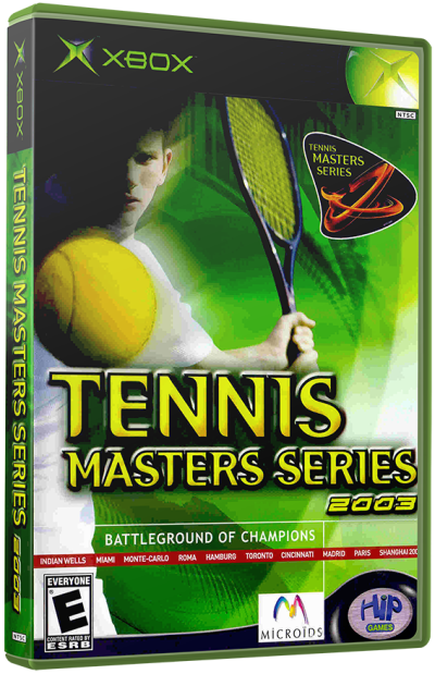 Tennis Masters Series 2003 (USA)3D boxes